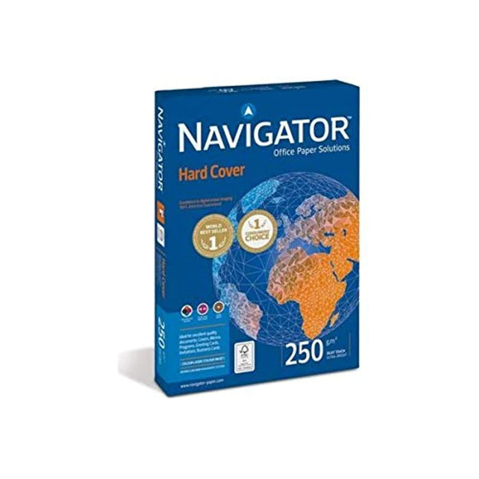 Navigator A4 Printer Paper White 250 gsm Smooth 125 Sheets