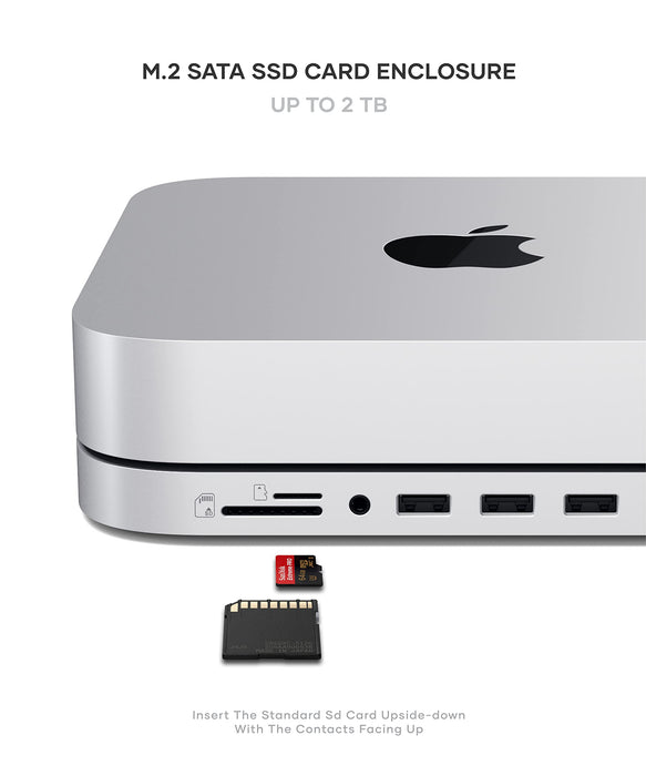 Satechi Charging Stand Mac Mini ST-MMSHS White