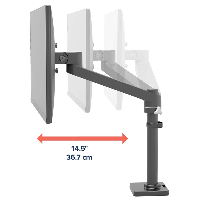 NX Single Monitor Arm (Matte Black)