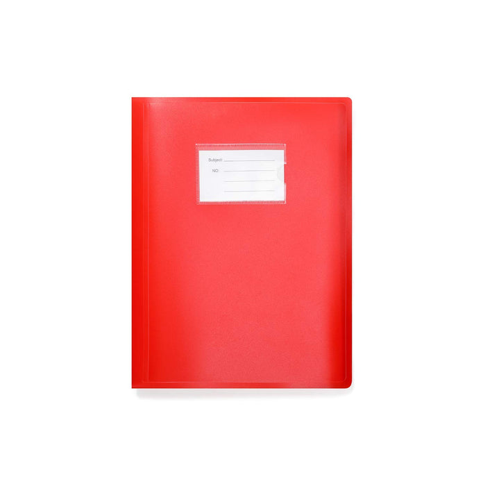 ARPAN Display Book A4 Red 104 Pockets