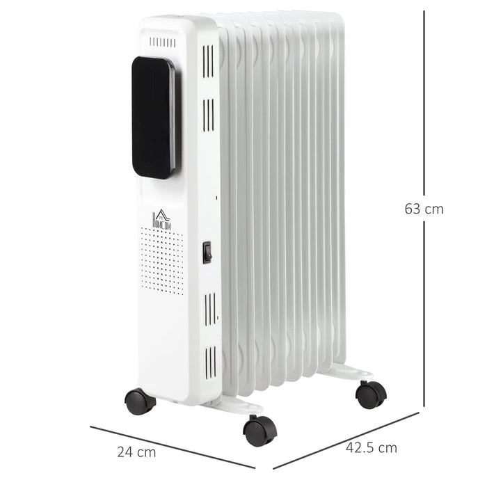 HOMCOM Radiator 24 x 42.5 x 63 cm