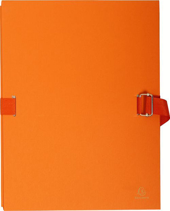 Exacompta Multipart File 223245E A4 Orange Cardboard 24 x 32 cm Pack of 10