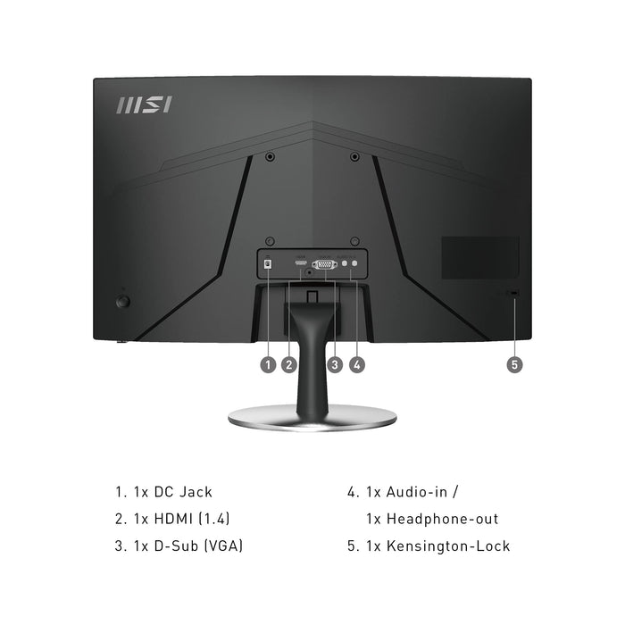 MSI Monitor 9S6-3PB0CM-007 IPS 23.6 Inch