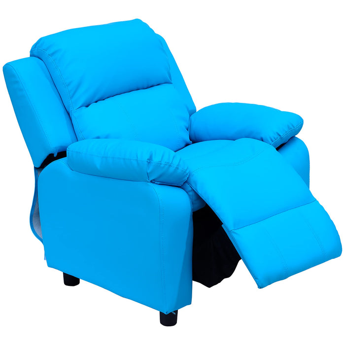 HOMCOM Kids Sofa Blue 710 x 63 mm