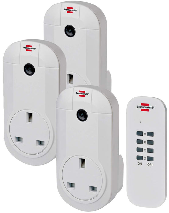 brennenstuhl Remote Control Socket White