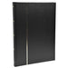 Stamp Album Faux Leather Cover Black 48 pages