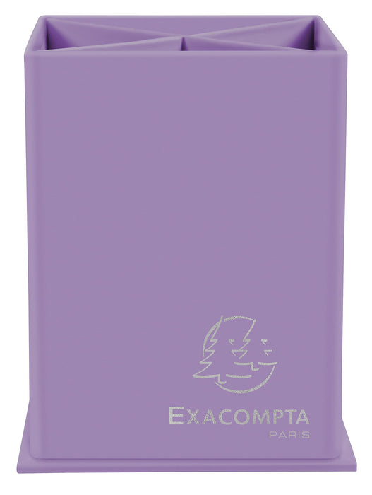 Exacompta Aquarel Pen Holder Cardboard Assorted 8.5 x 8.5 x 11 cm