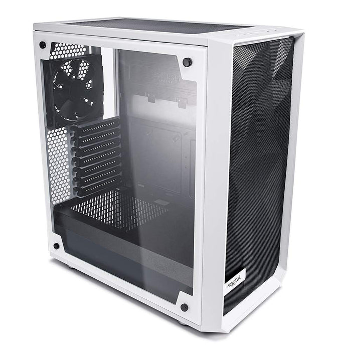 Fractal Design Meshify C White Tempered Glass ATX Mid Tower PC Case