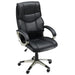 HOMCOM Office Chair Cream PU Leather 5550-3301