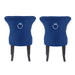 NEO Dining Chairs Non Height Adjustable Blue 2XKNOC-CHR-BLUE 530 (W) x 660 (D) x 920 (H) mm Pack of 2