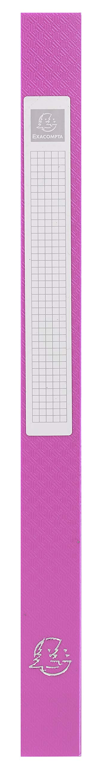 Exacompta Filing Box 59604E A4 Pink Polypropylene 25 x 33 cm Pack of 4