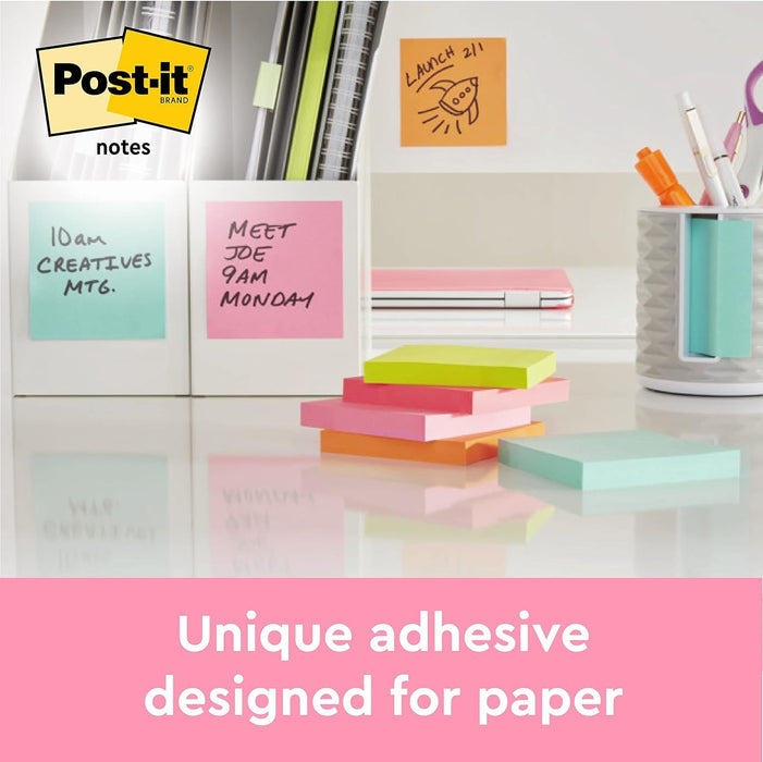 Post-it Sticky Notes Cube 76 x 76 mm Pastel Pink 450 sheets