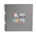 Exacompta Milano Photo Album Spiral Hardback Paper 33 x 35 x 3.3 cm Grey