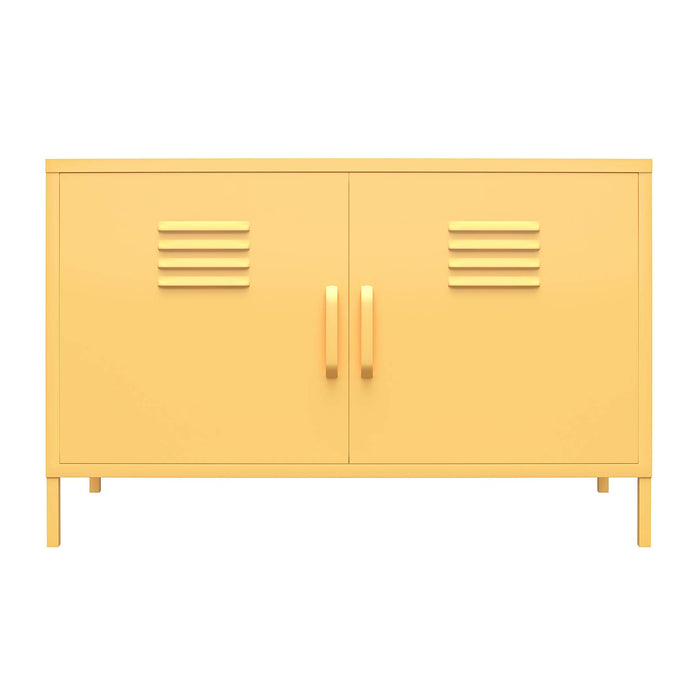 Novogratz Storage Cabinet 4012814COMNUK Yellow 1,000 (W) x 400.1 (D) x 640 (H) mm