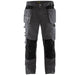 BLÅKLÄDER Trousers 15551860 Cotton, PL (Polyester) Black, Dark Grey Size 33L