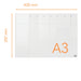 Nobo 1915615 Wall Planner Transparent 42 x 29.7 cm