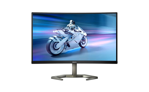 Philips 27M1C5200W - Evnia 5000 Series - LED monitor - gaming - curved - 27" - 1920 x 1080 Full HD (1080p) @ 240 Hz - VA - 300 cd/m² - 3000:1 - 0.5 ms - 2xHDMI, DisplayPort - textured black