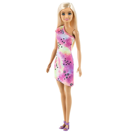 Barbie Classic Doll Straight Blonde Hair Summer Dress 30cm /GBK92-969C