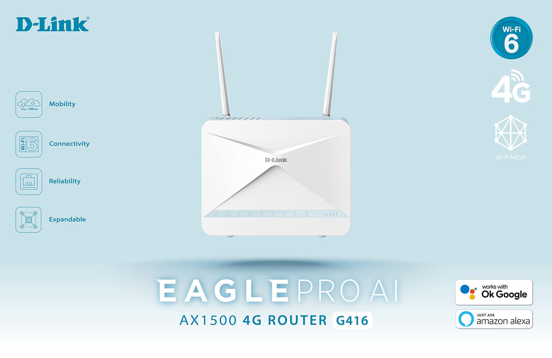 EAGLE PRO AI AX1500 4G+Smart Router