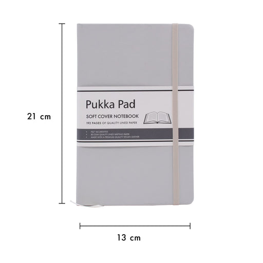 Pukka Pad Sig Sft Cvr Nbk A5 Oatmeal