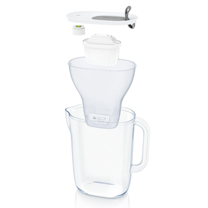 BRITA Style 1051125 Water Filter Jug 2.4 L Grey including MAXTRA PRO All-in-1 cartridge