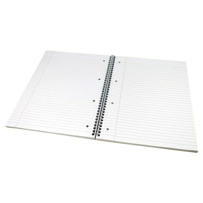 Pukka Pad Notebook Glee Jotta A4 Ruled Spiral Bound Cardboard Hardback Blue Perforated 200 Pages 200 Sheets