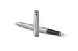 Parker Jotter Fountain Pen Stainless Steel Barrel Medium Blue