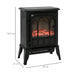 Homcom Electric Freestanding Fireplace with LED Flame Effect