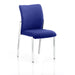 Dynamic Visitor Chair Academy Seat Stevia Blue Without Arms Fabric