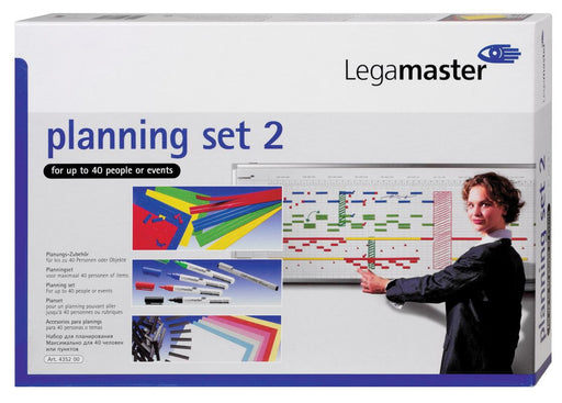 Legamaster Planning Board Kit Assorted