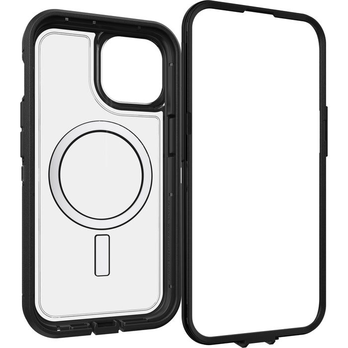 OtterBox Defender XT Clear Apple iPhone 15/iPhone 14/iPhone 13 Dark Side - clear/black