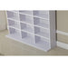 Homcom Shelving Unit Black for 1116 CDS White