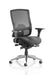 Dynamic Synchro Tilt Task Operator Chair Height Adjustable Arms Regent Black Back, Bergamot Cherry Seat Without Headrest High Back