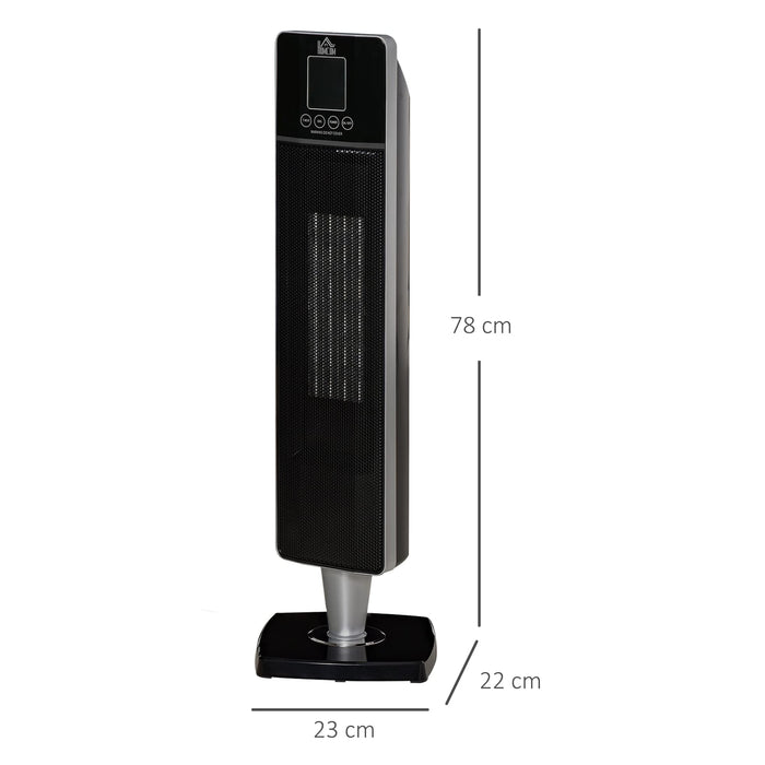 HOMCOM Heater 22 x 23 x 78 cm