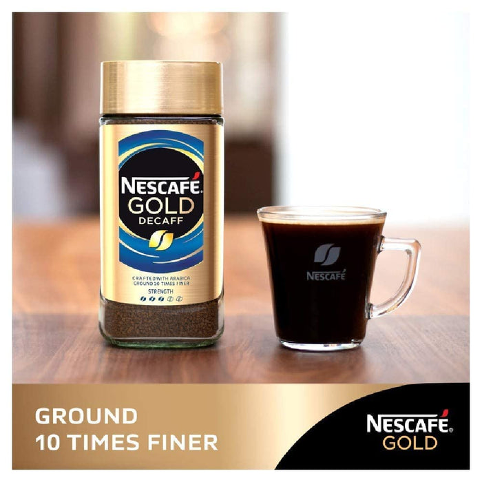 Nescafe Gold Blend Rich & Smooth Decaffeinated Instant Coffee Jar 200 g