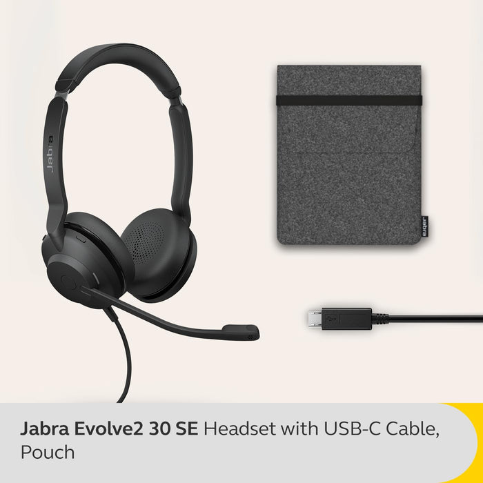 Jabra Evolve2 30 SE USB-C UC Stereo