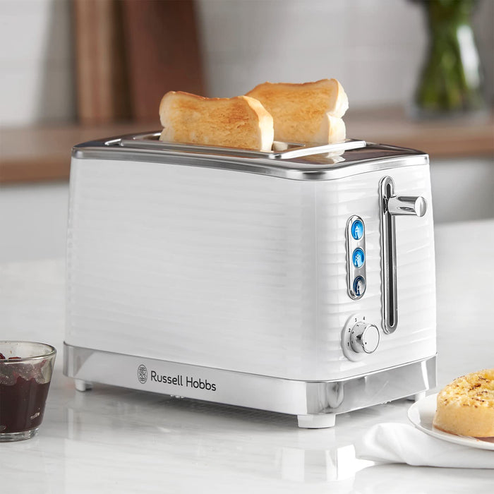 Russell Hobbs Toaster 2 Slices Inspire White