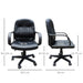 HOMCOM Office Chair 5550-3478BK Black 60 (W) x 59.5 (D) x 104 (H) mm