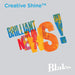 Creative Creative Shine Coloured Envelope C4 324 (W) x 229 (H) mm Adhesive Strip Blue 120 gsm Pack of 125