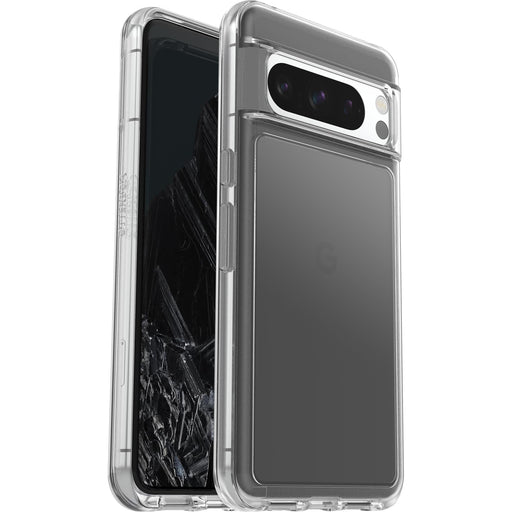 OtterBox Symmetry Series Clear - Back cover for mobile phone - polycarbonate, synthetic rubber - clean - for Google Pixel 8 Pro