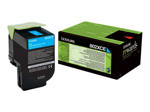 Lexmark Original Toner Cartridge 80C2XCE Cyan