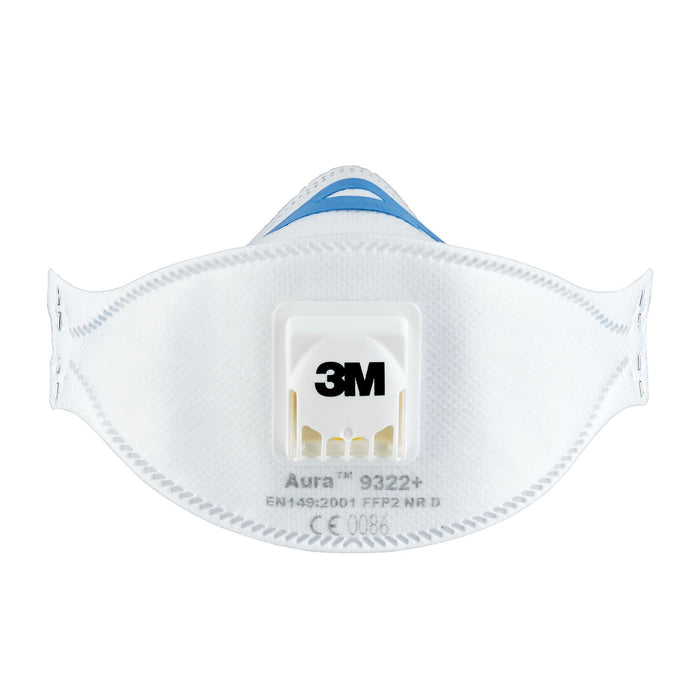 3M Respirator White Pack of 2