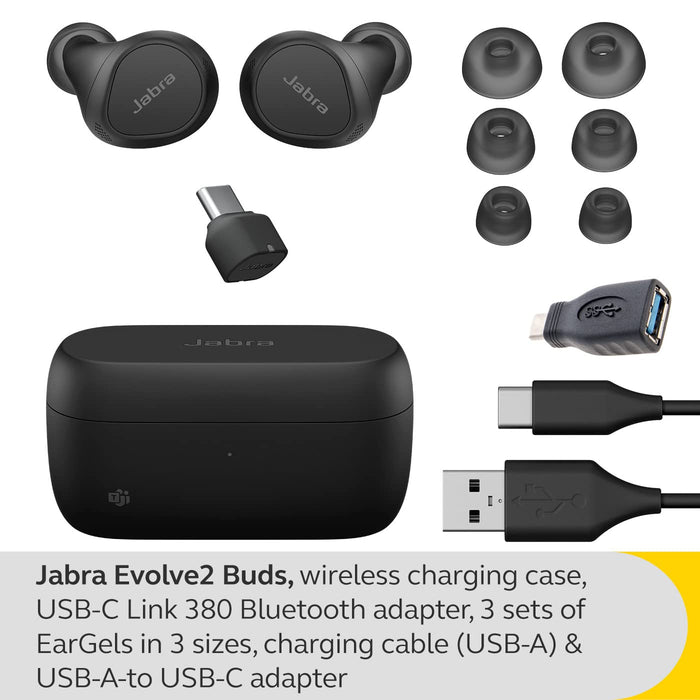 Jabra Evolve2 Buds USB-C MS