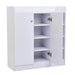 HOMCOM Shoe Cabinet 02-0623 Aluminium, Particle Board White 300 mm x 830 mm x 900 mm