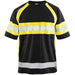 BLÅKLÄDER T-shirt 33371051 PL (Polyester) Black, Yellow Size XXXL