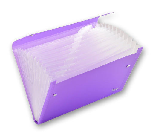 ARPAN A4 Expanding File Folder ST-9603 Purple Plastic 24 x 33 x 2 cm