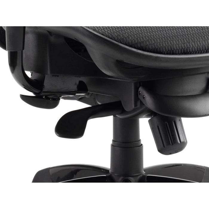 Dynamic Synchro Tilt Posture Chair Multi-Arms Stealth Shadow With Headrest High Back