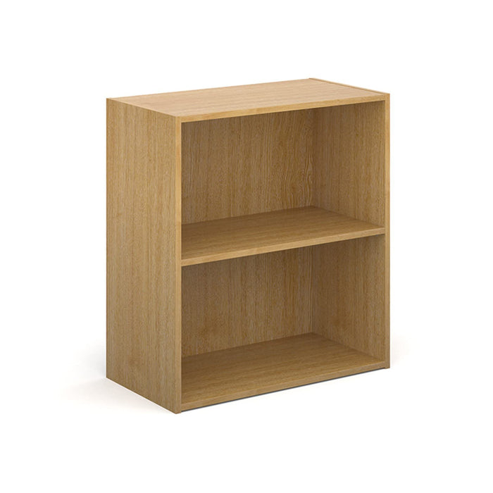 Dams International Bookcase with 1 Shelf Contract 25 756 x 408 x 830 mm Oak