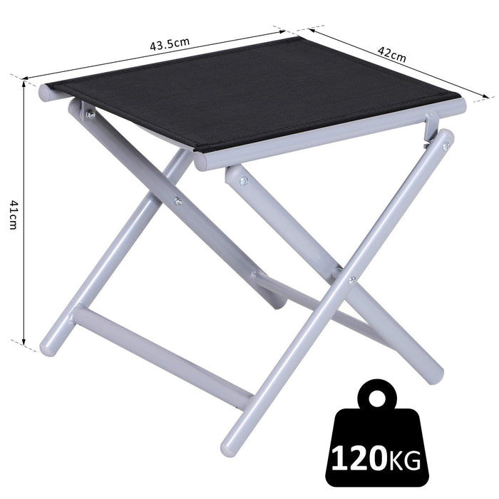 OutSunny Texteline Garden Portable Stool