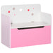 HOMCOM Storage Box 311-018PK 500 mm 300 mm 600 mm Pink